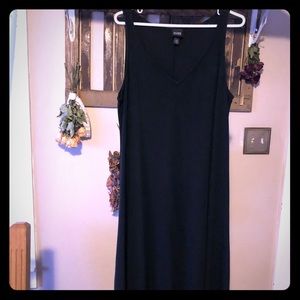 XL Eileen Fisher black dress with V neck